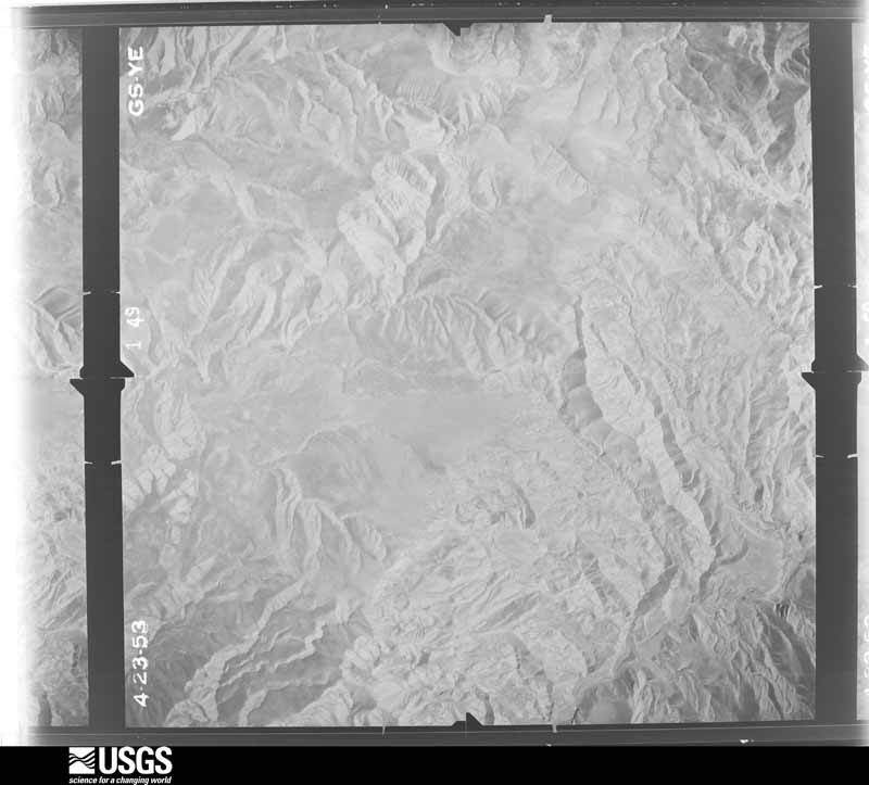 U.S. Geological Survey aerial photograph, 1953-04-01, scale 1:23600
