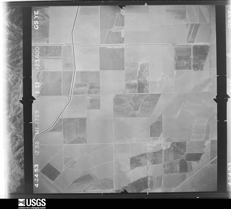 U.S. Geological Survey aerial photograph, 1953-04-01, scale 1:23600