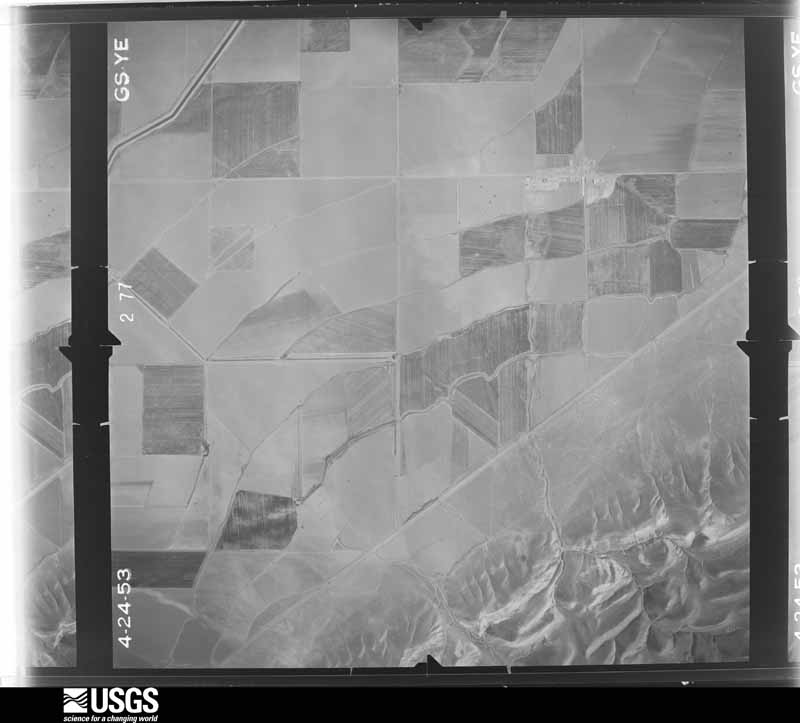 U.S. Geological Survey aerial photograph, 1953-04-01, scale 1:23600