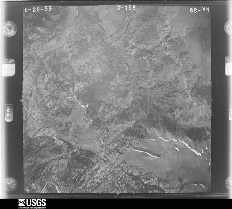 U.S. Geological Survey aerial photograph, 1953-06-01, scale 1:37400