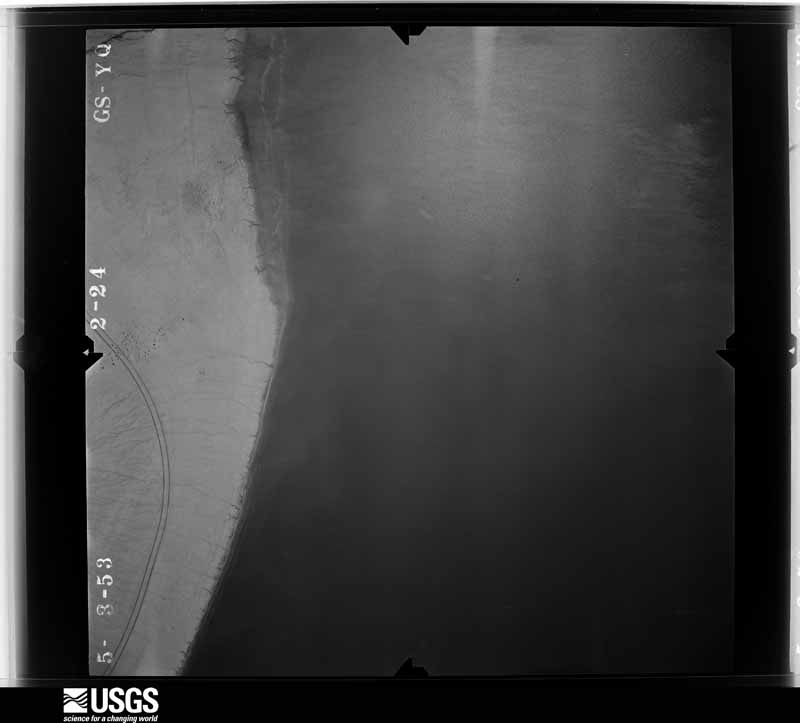 U.S. Geological Survey aerial photograph, 1953-05-03, scale 1:23600