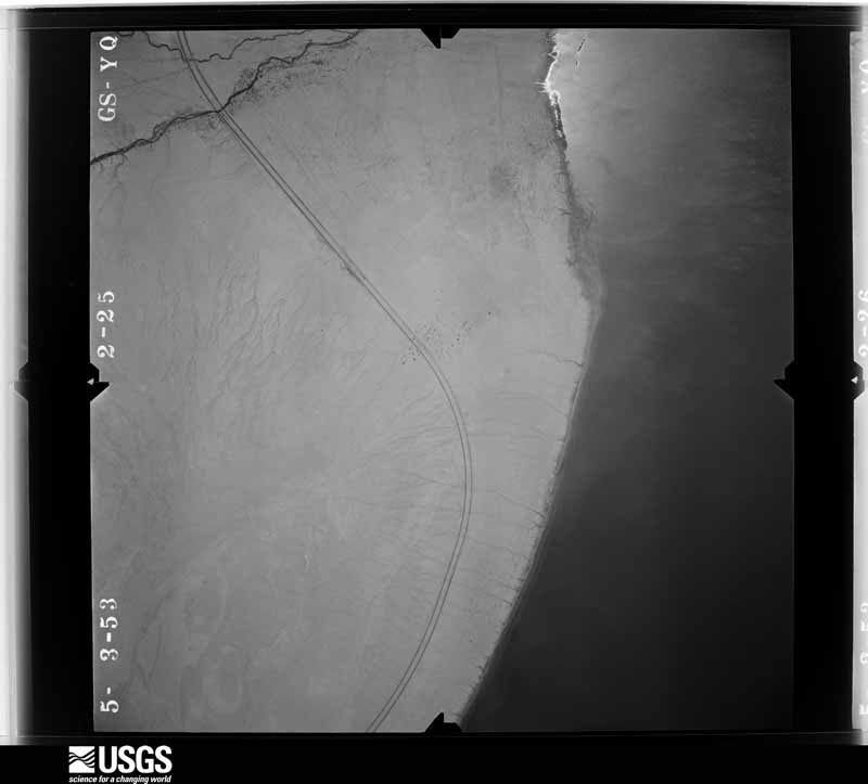 U.S. Geological Survey aerial photograph, 1953-05-03, scale 1:23600