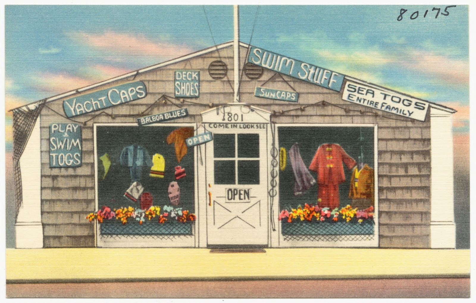 The Beachcomber Shop, Boston Public Library - undated