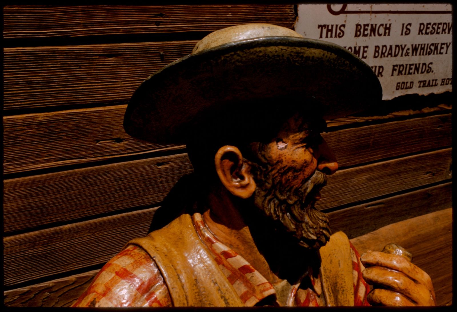 Handsome Brady, Ghost Town, Gold Trail Hotel, Knott's Berry Farm, Boston Public Library - undated