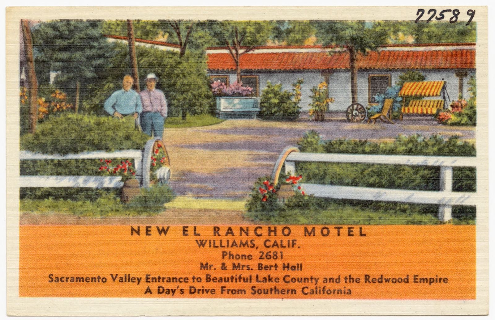 New El Rancho Motel, Williams, Calif., Boston Public Library - undated