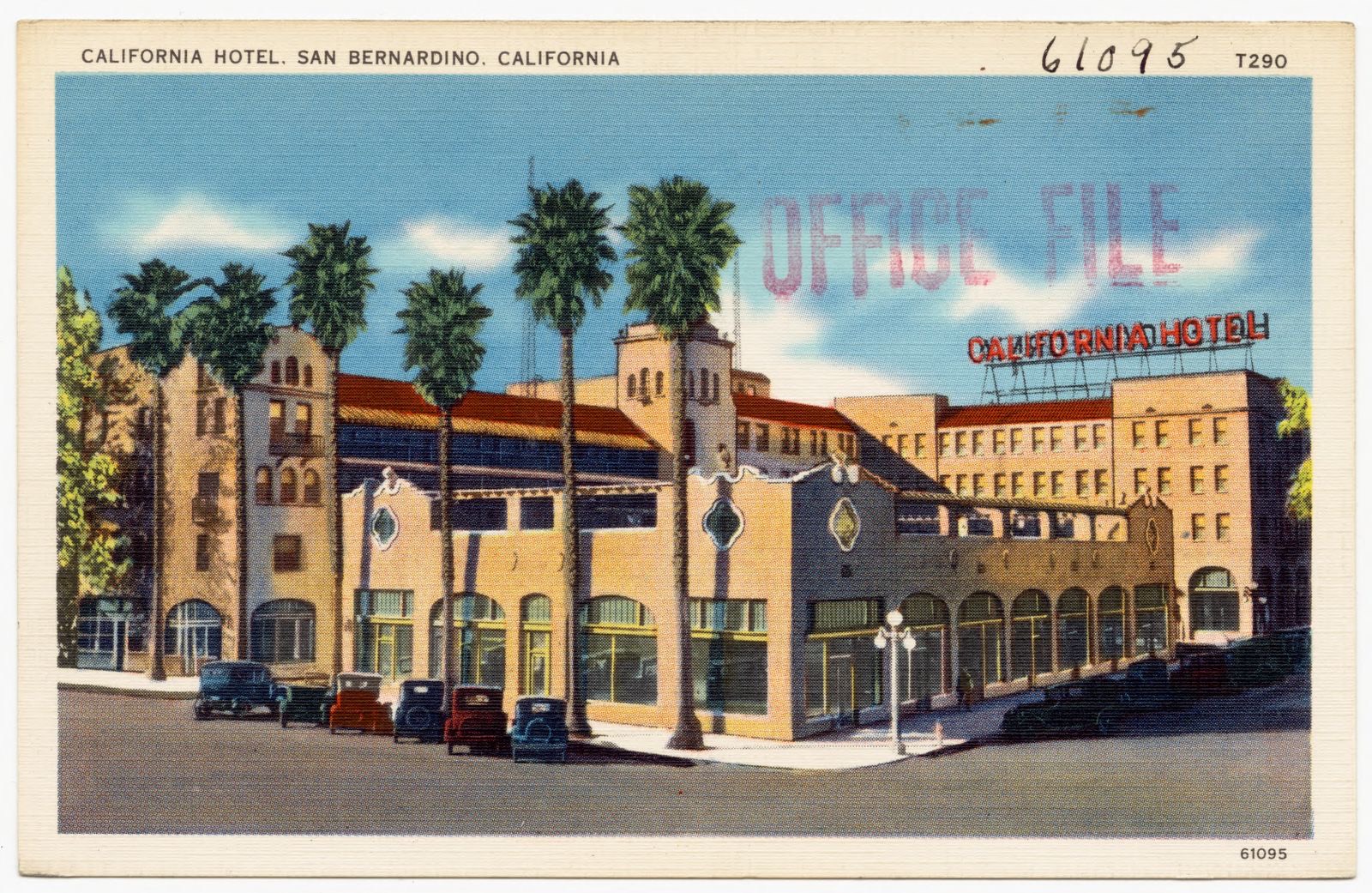 California Hotel, San Bernardino, California, Boston Public Library - undated