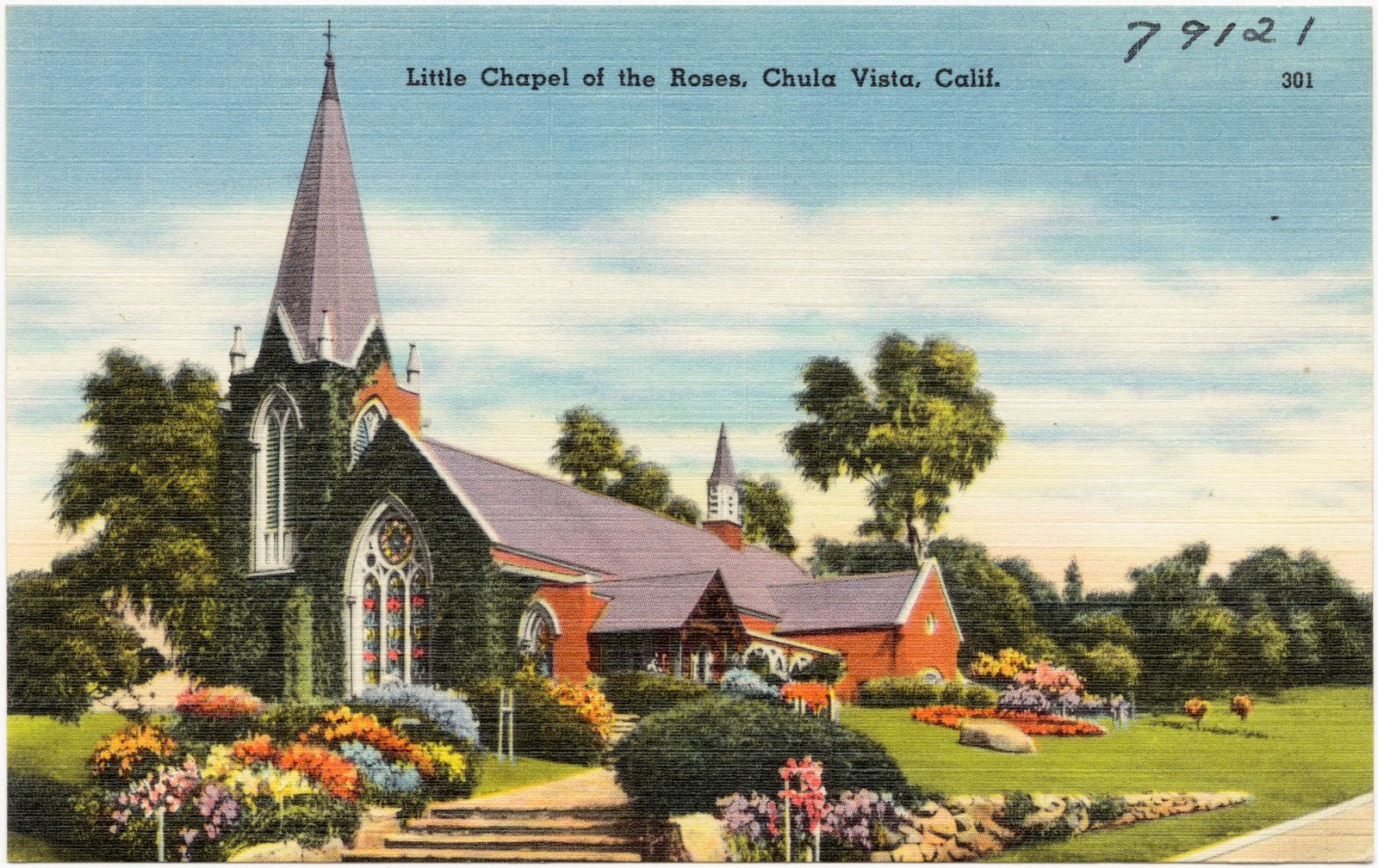 Little Chapel of the Roses, Chula Vista, Calif., Boston Public Library - undated