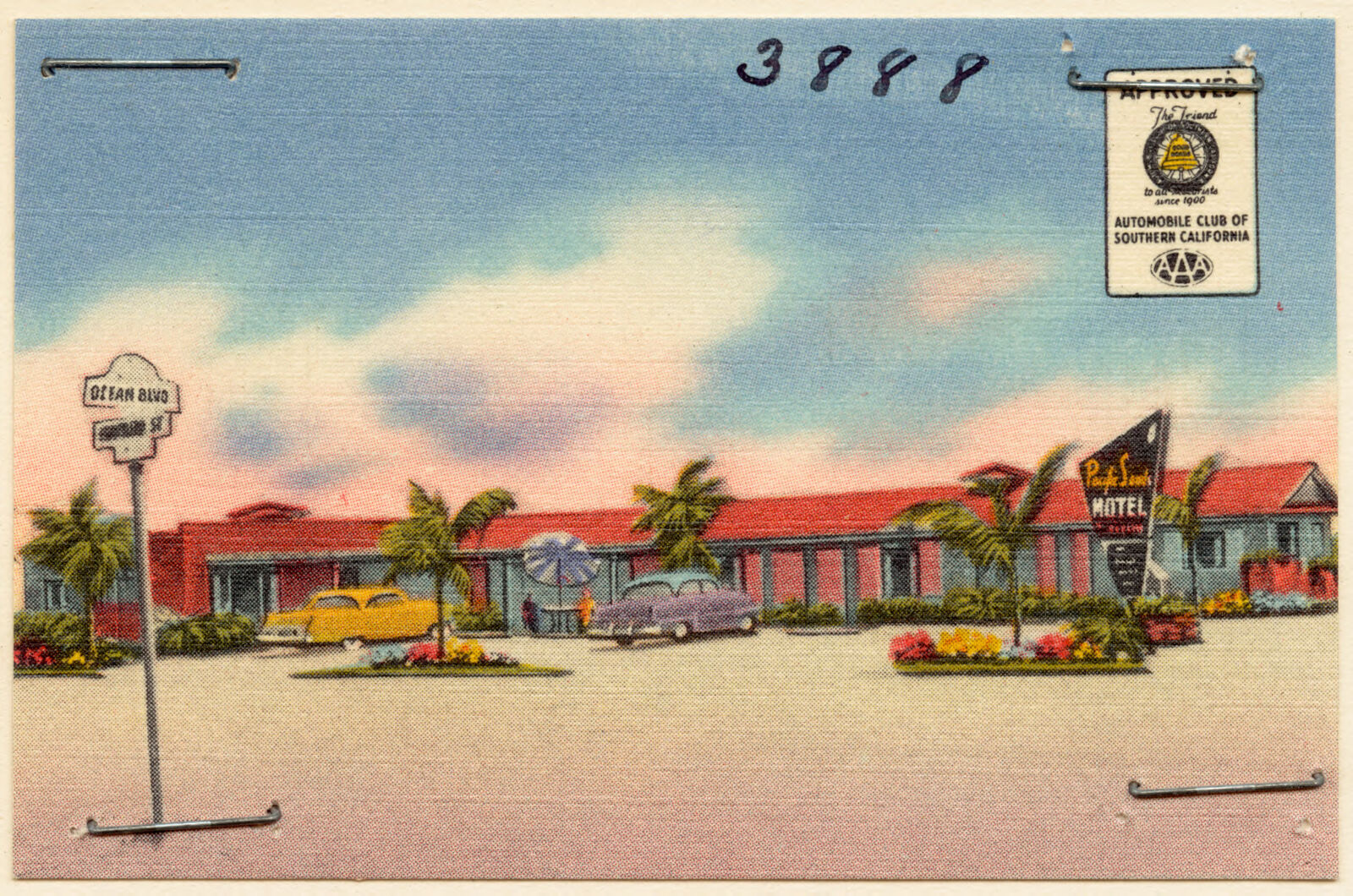 Pacific Sands Motel, Boston Public Library - undated