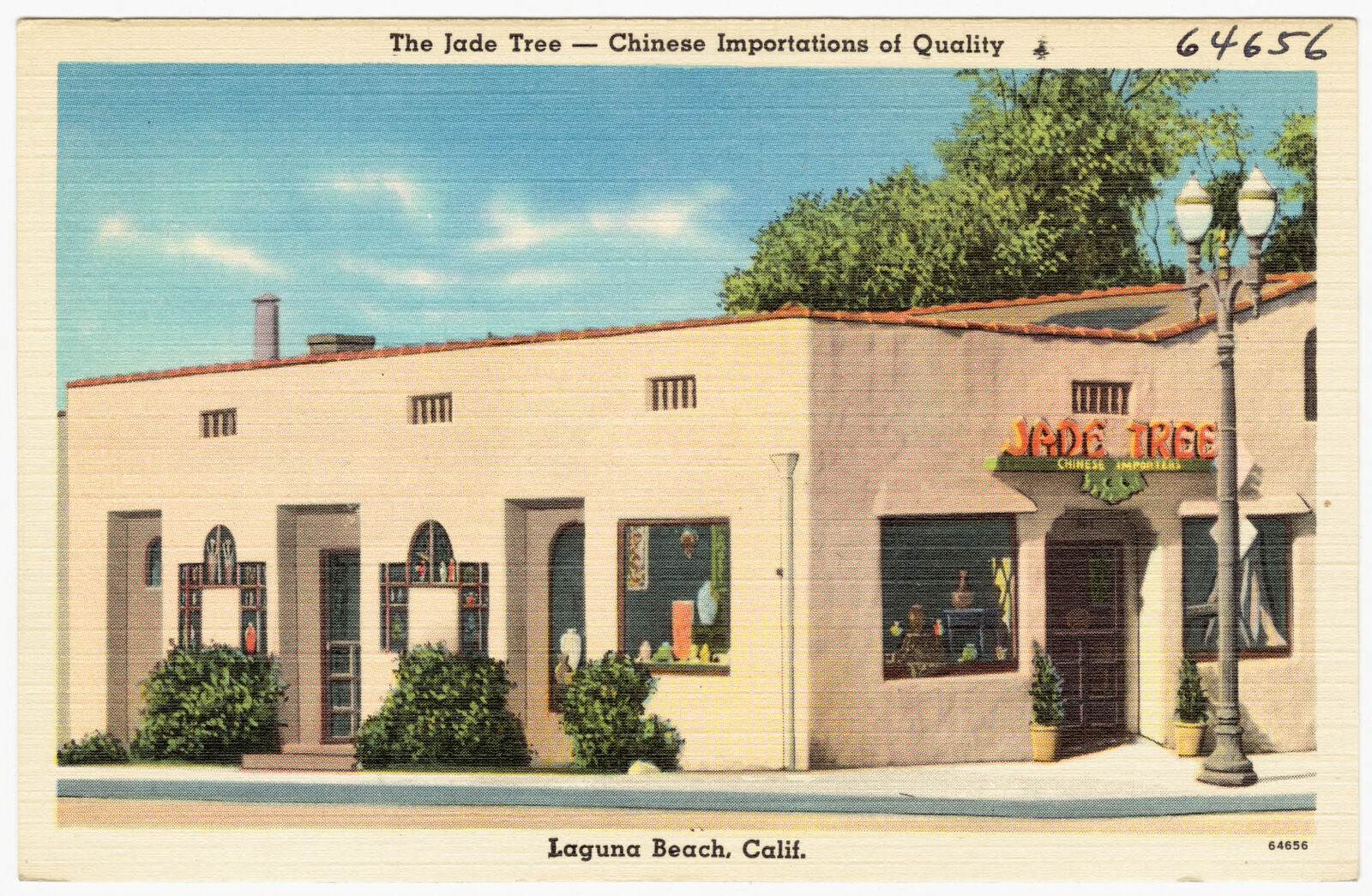The Jade Tree - Chinese Importations of Quality, Laguna Beach, Calif., Boston Public Library - undated
