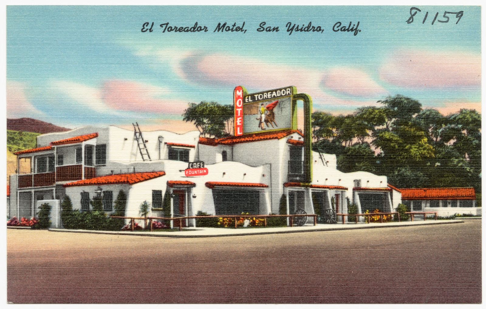 El Toreador Motel, San Ysidro, Calif., Boston Public Library - undated