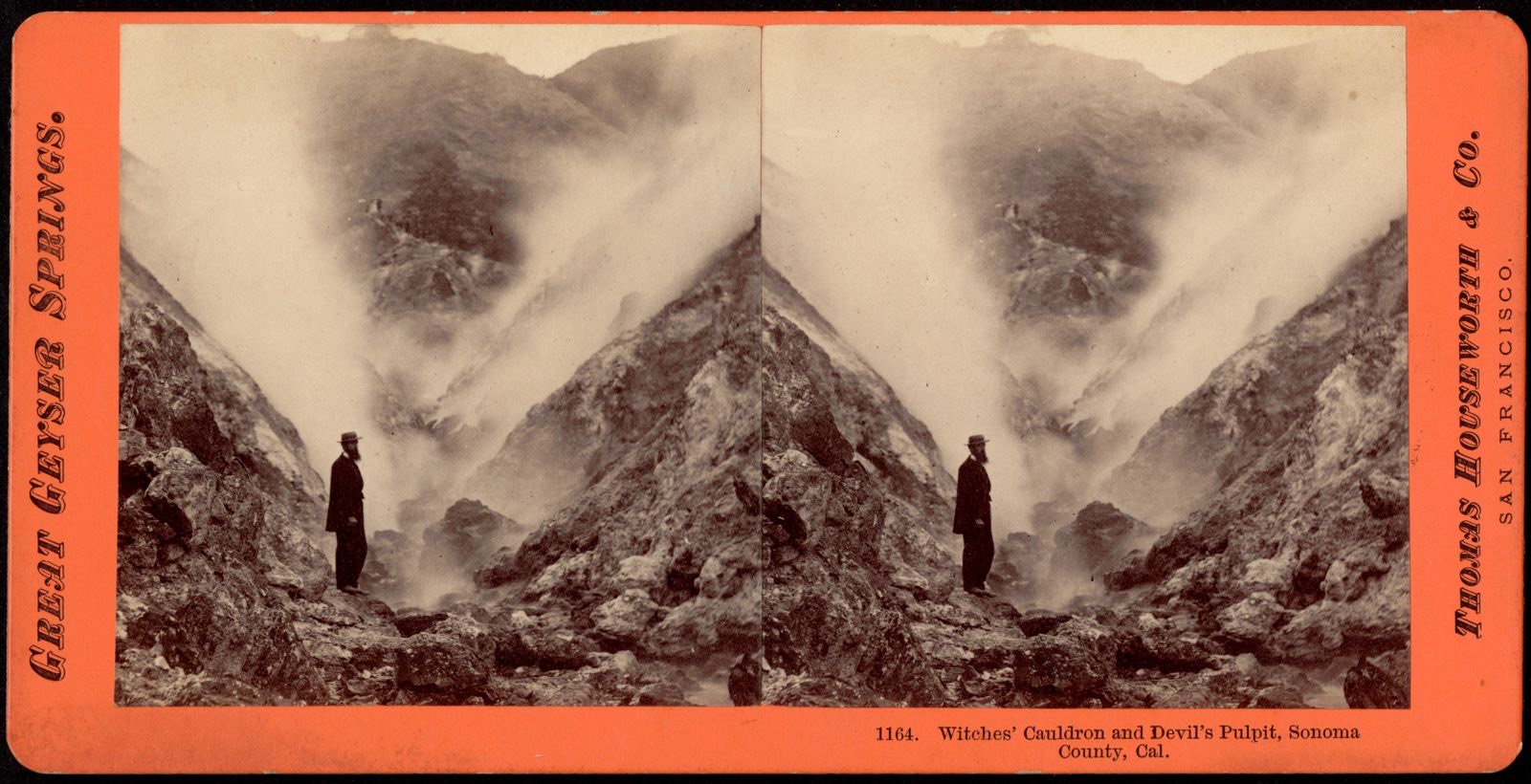 Witches' Cauldron and Devil's Pulpit, Sonoma County, Cal., Boston Public Library - undated