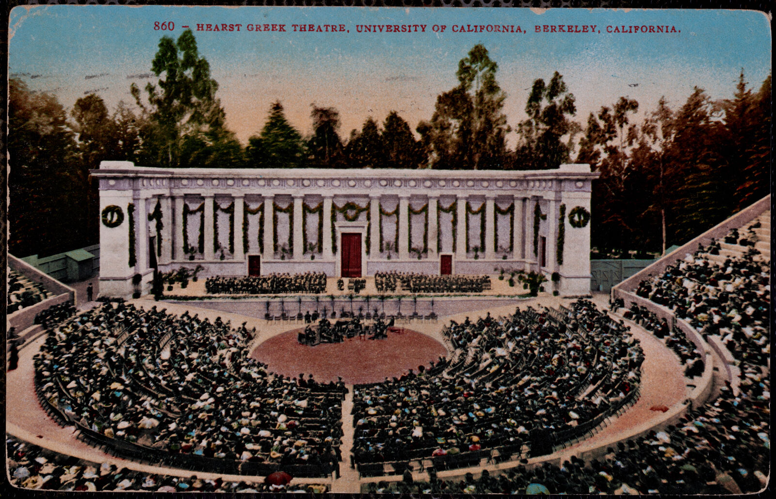 Hearst Greek Theatre, University of California, Berkeley, California, Boston Public Library - undated