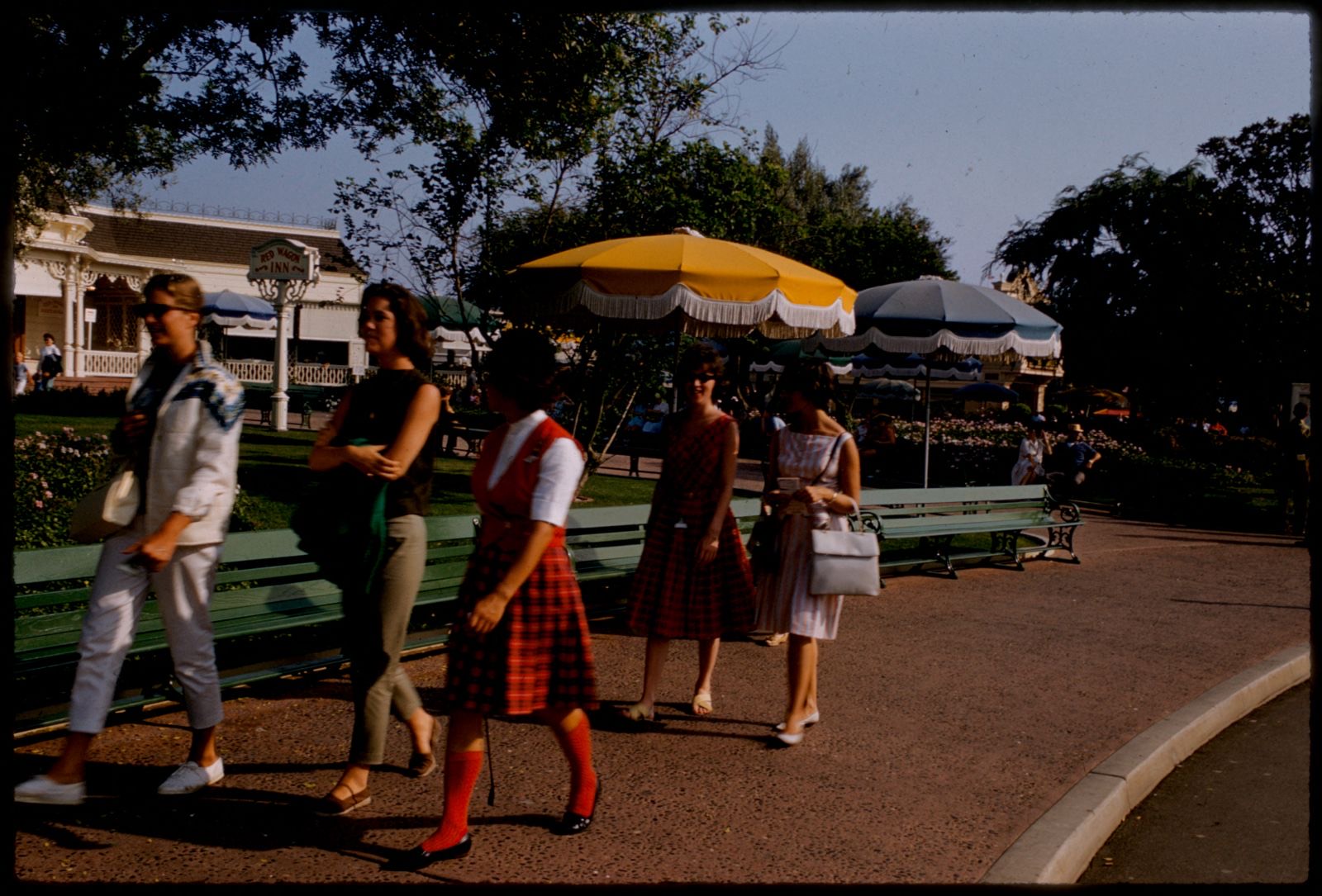 Red Wagon Inn, Disneyland, Boston Public Library - undated