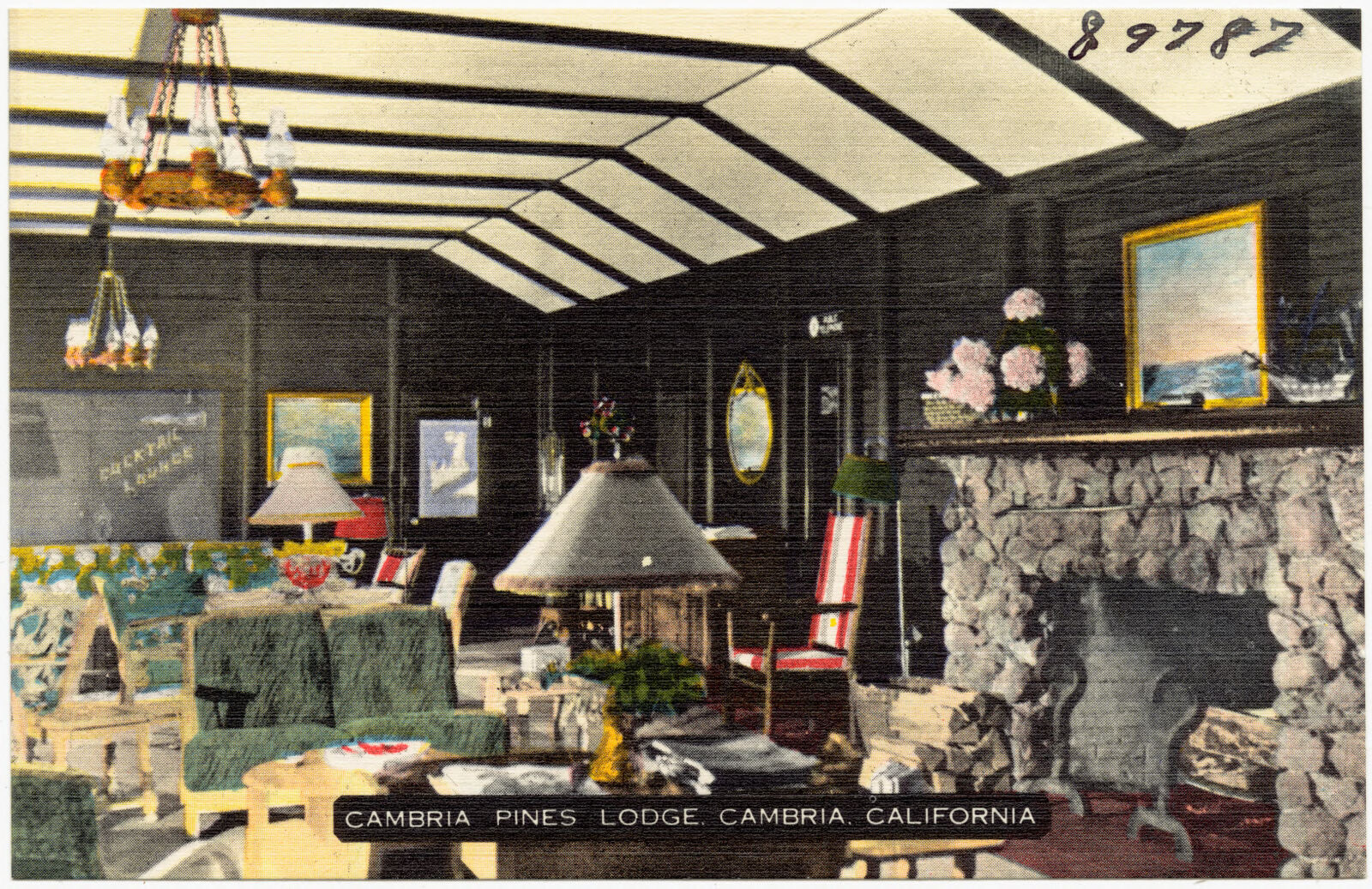 Cambria Pines Lodge, Cambria, California, Boston Public Library - undated