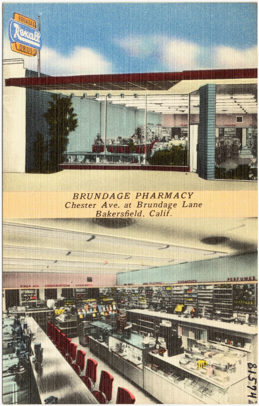 Brundage Pharmacy, Boston Public Library - undated