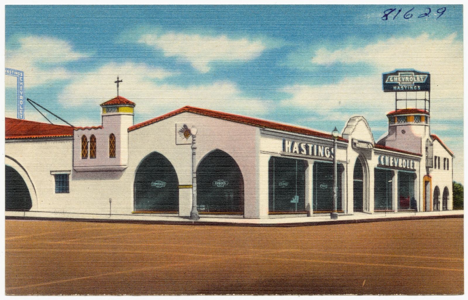 Hastings Chevrolet Co., 209 Colorado Ave., Santa Monica -- California, Boston Public Library - undated