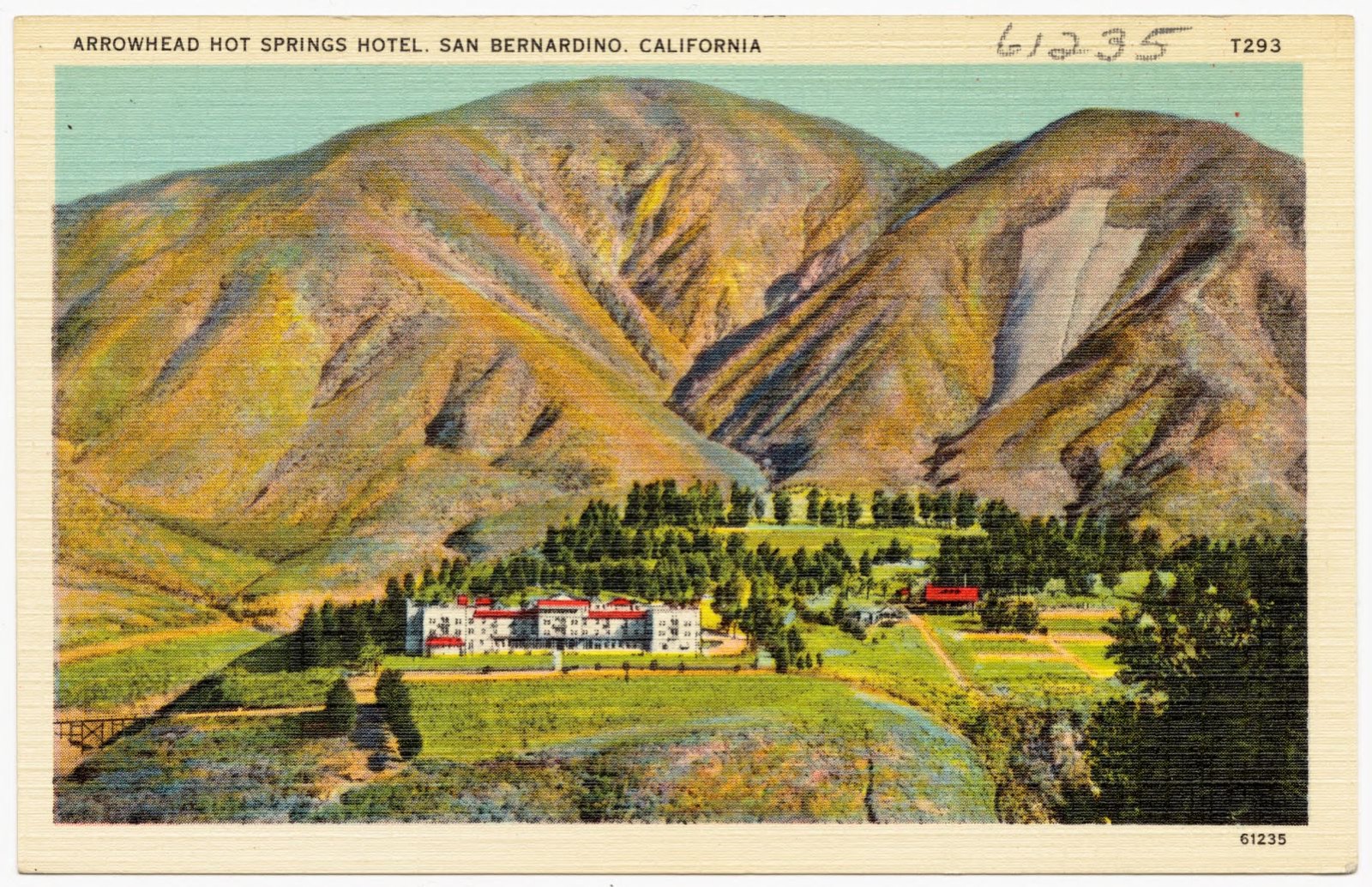 Arrowhead Hot Springs Hotel, San Bernardino, California, Boston Public Library - undated