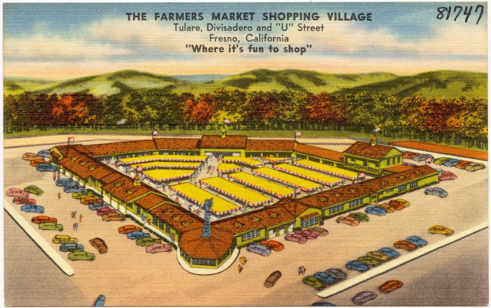 The Farmers Market Shopping Village, Boston Public Library - undated