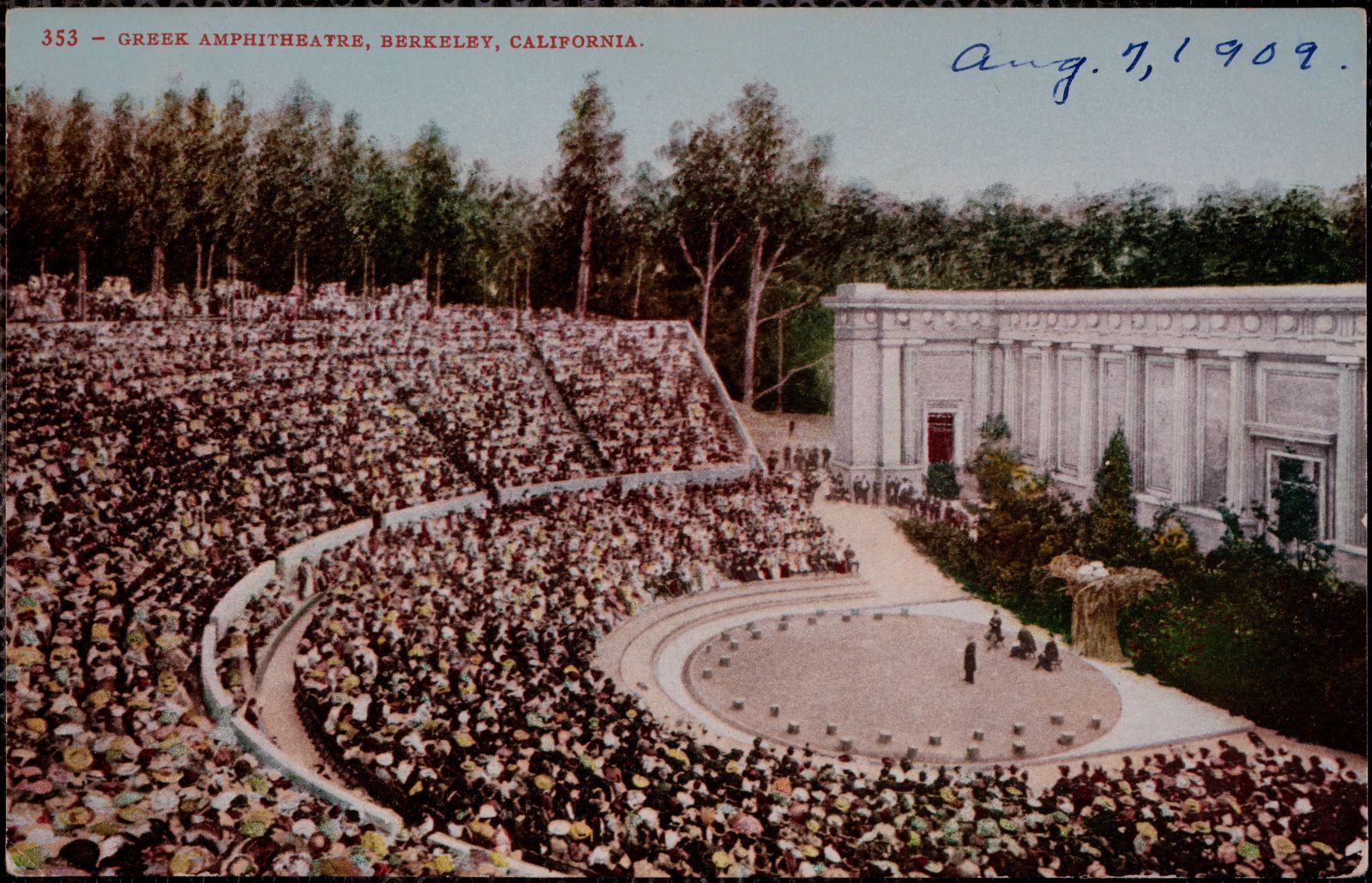 Greek amphitheatre, Berkeley, California, Boston Public Library - undated