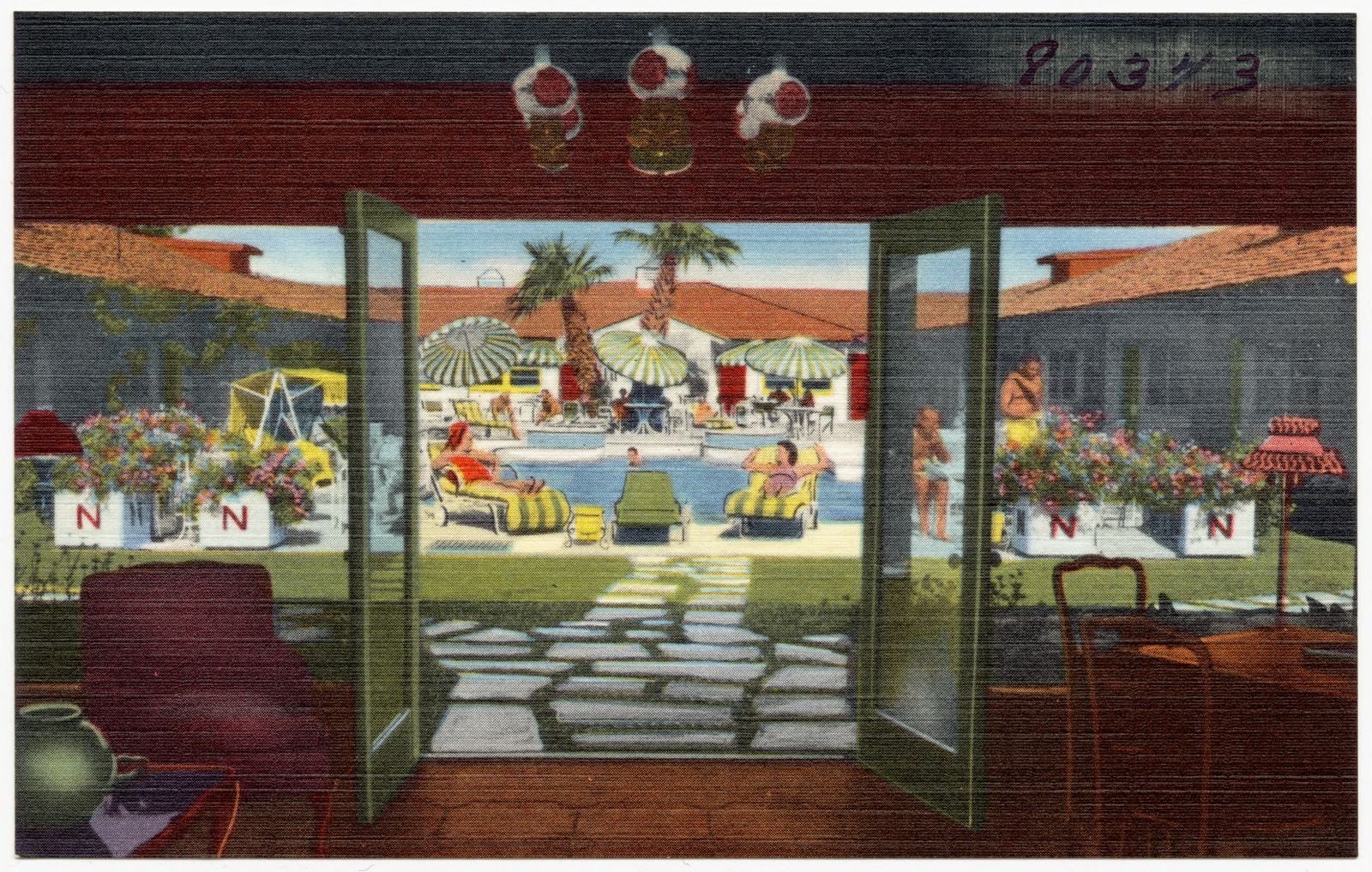 Normandy Village Inn, Boston Public Library - undated