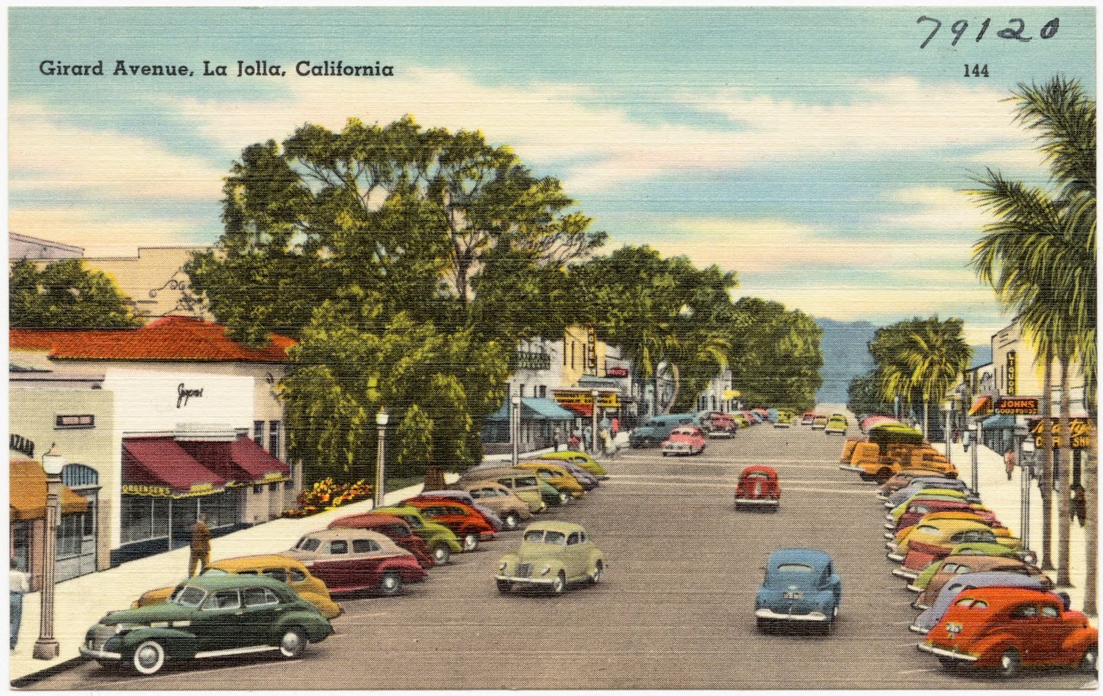 Girard Avenue, La Jolla, California, Boston Public Library - undated
