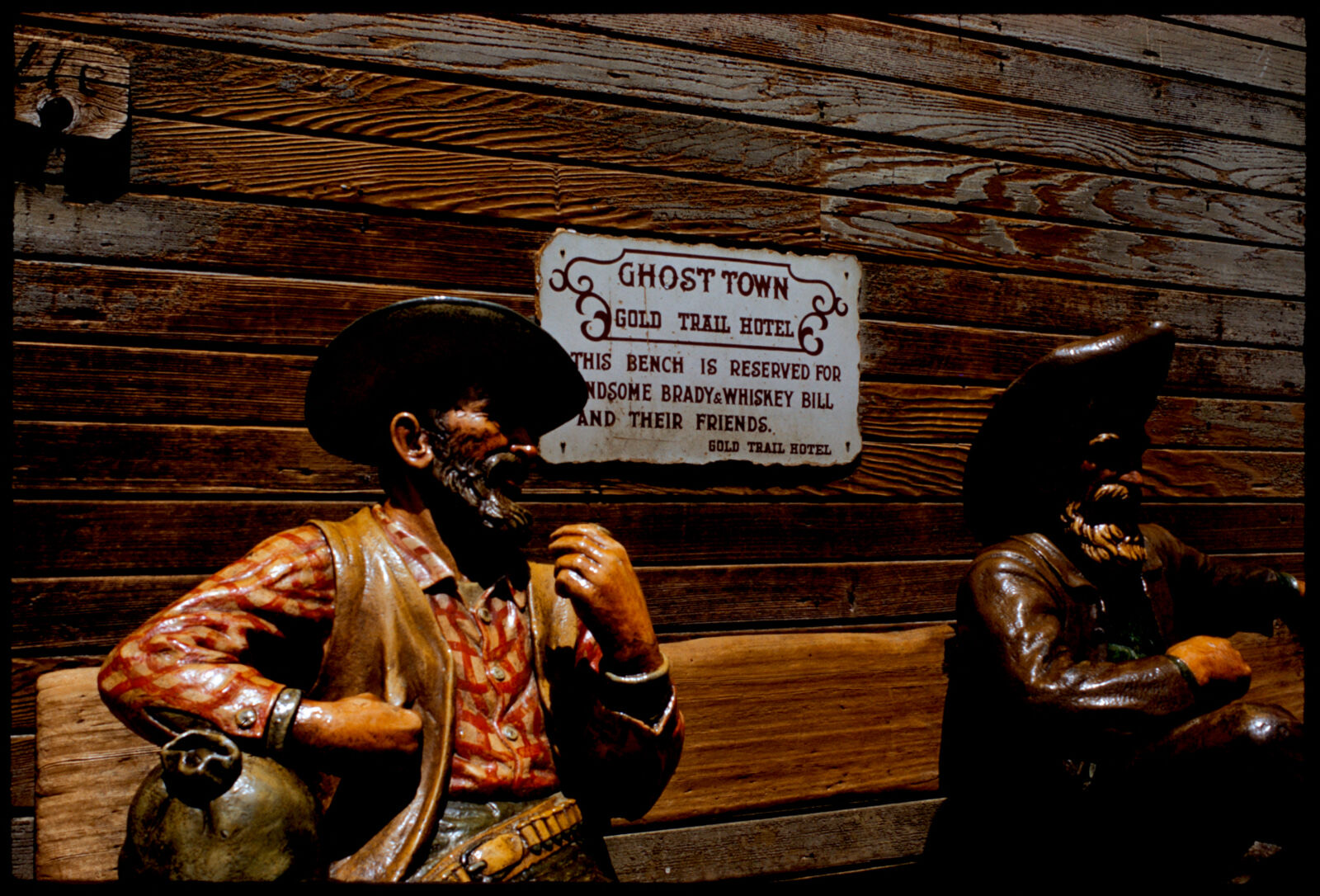 Handsome Brady and Whiskey Bill, Ghost Town, Gold Trail Hotel, Knott's Berry Farm, Boston Public Library - undated