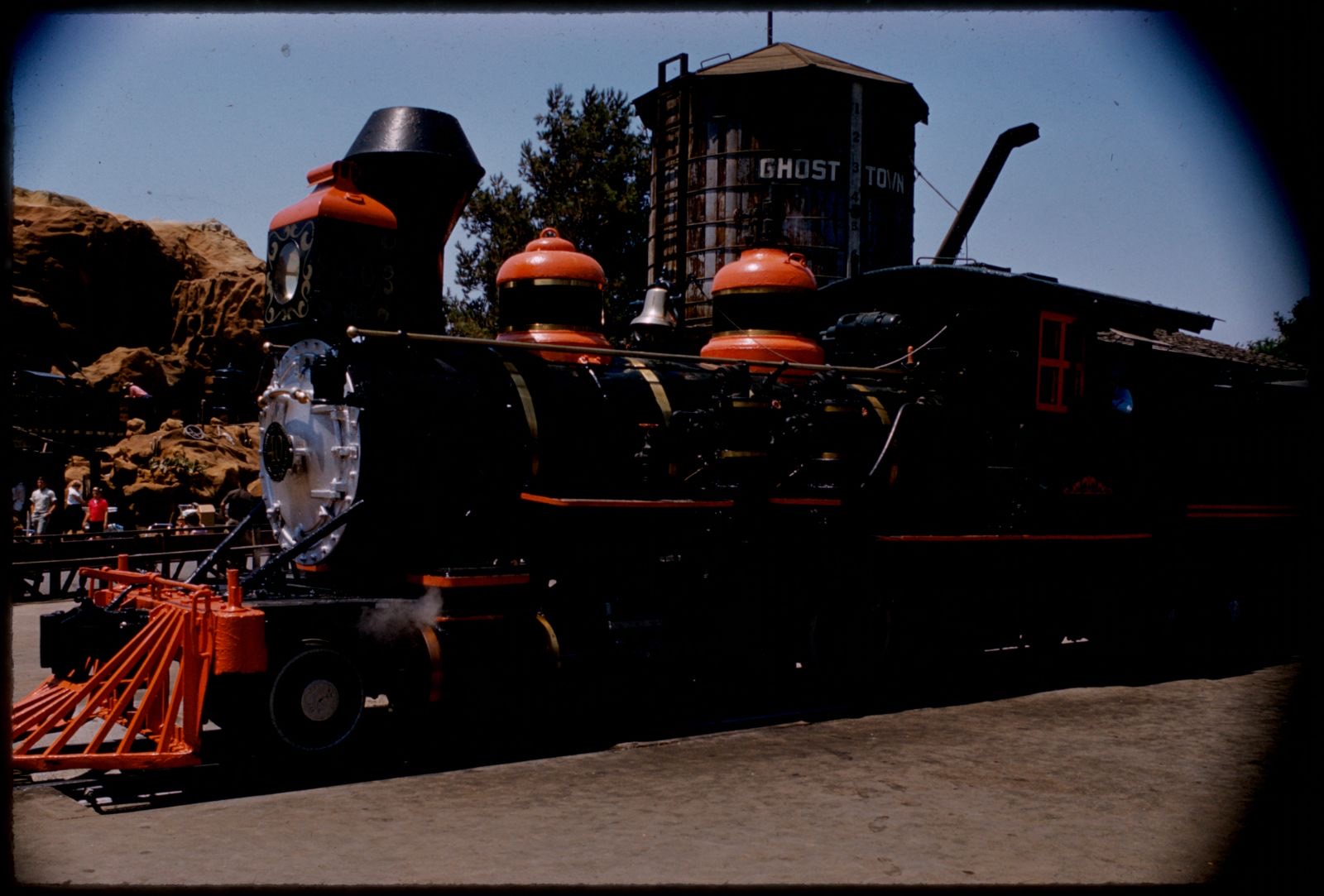 Locomotive, Knott's Berry Farm, Boston Public Library - undated