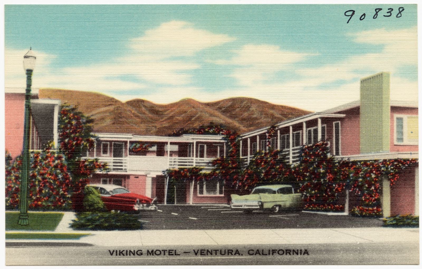 Viking Motel - Ventura, California, Boston Public Library - undated