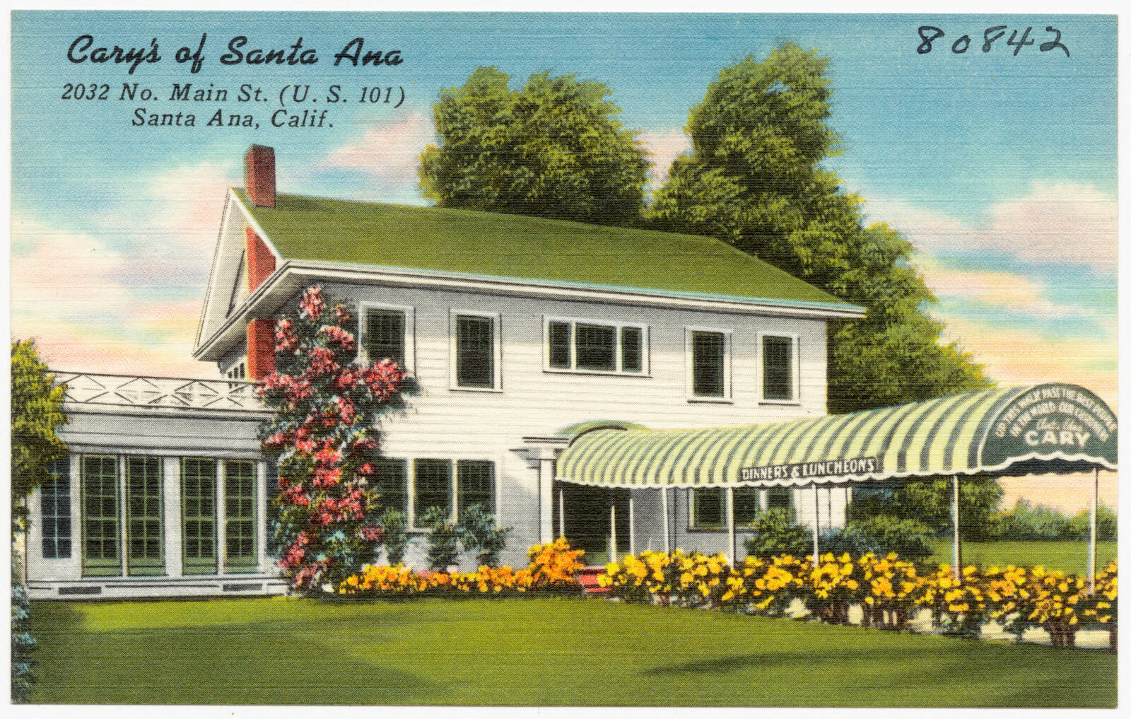 Cary's of Santa Ana, 2032 No. Main St. (U. S. 101), Santa Ana, Calif., Boston Public Library - undated