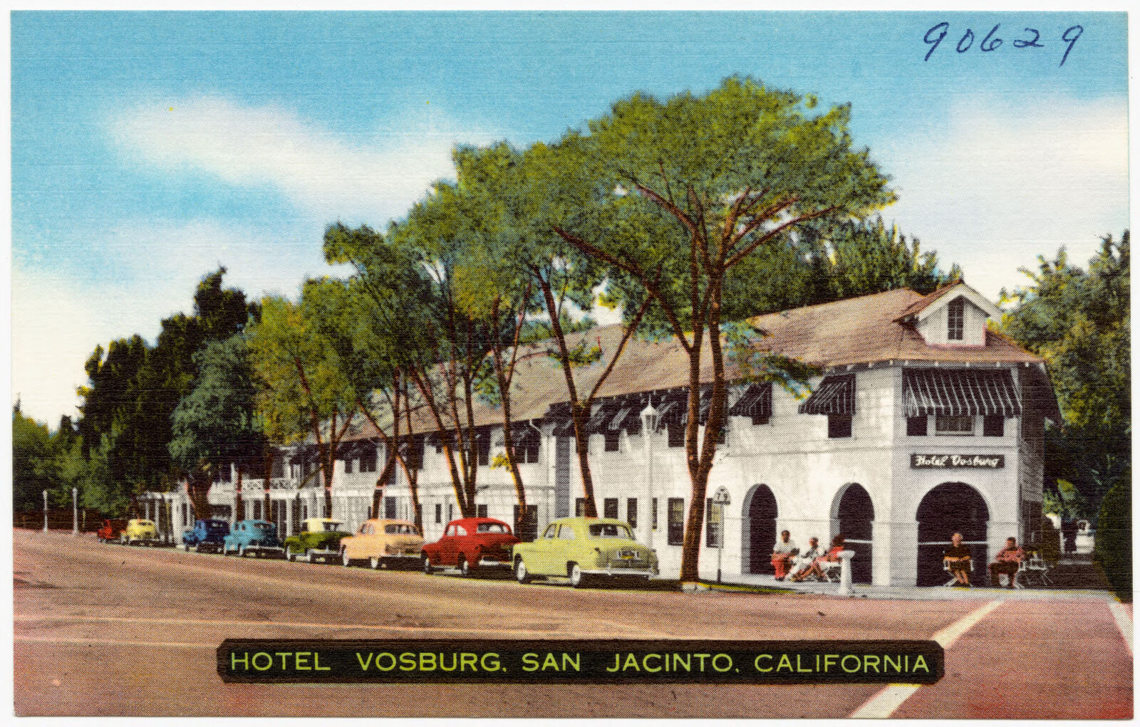 Hotel Vosburg, San Jacinto, Calif., Boston Public Library - undated