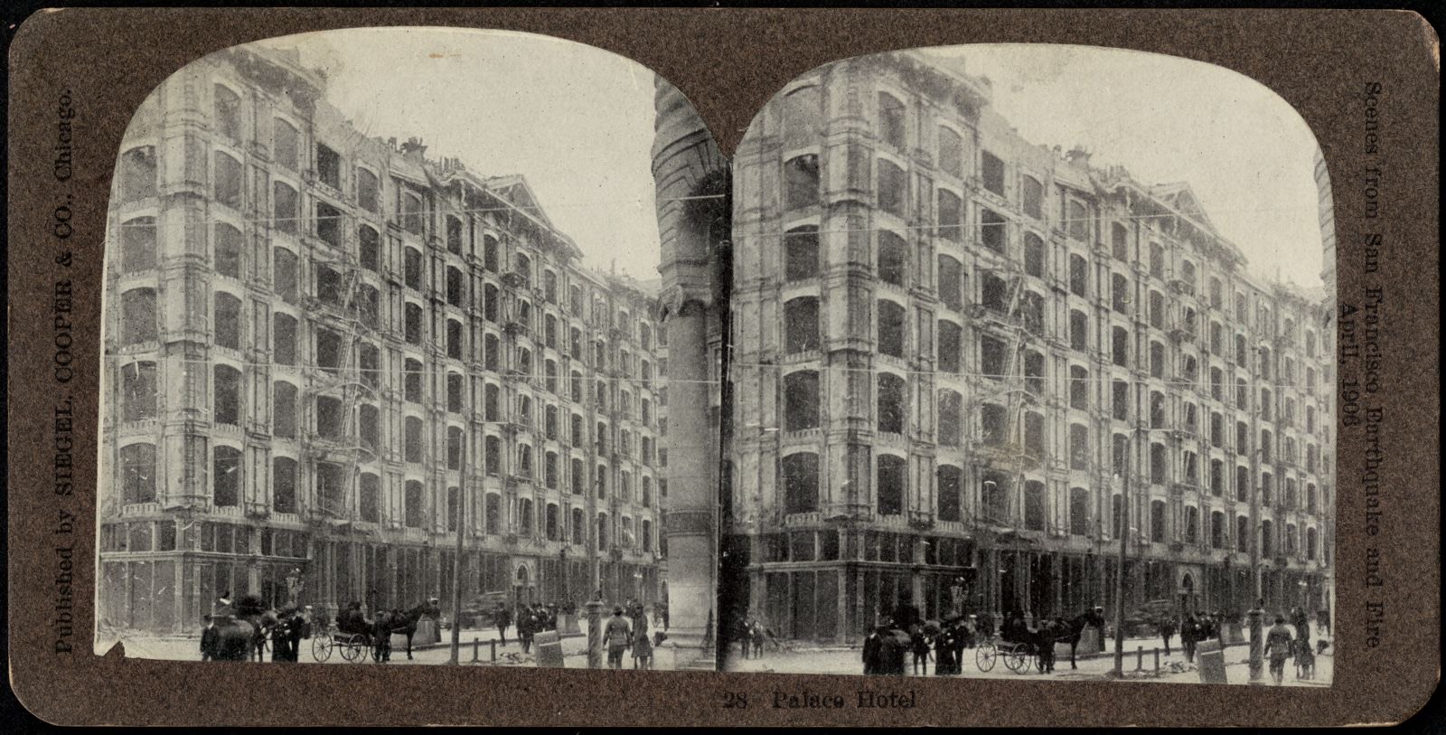 Palace Hotel, Boston Public Library - undated