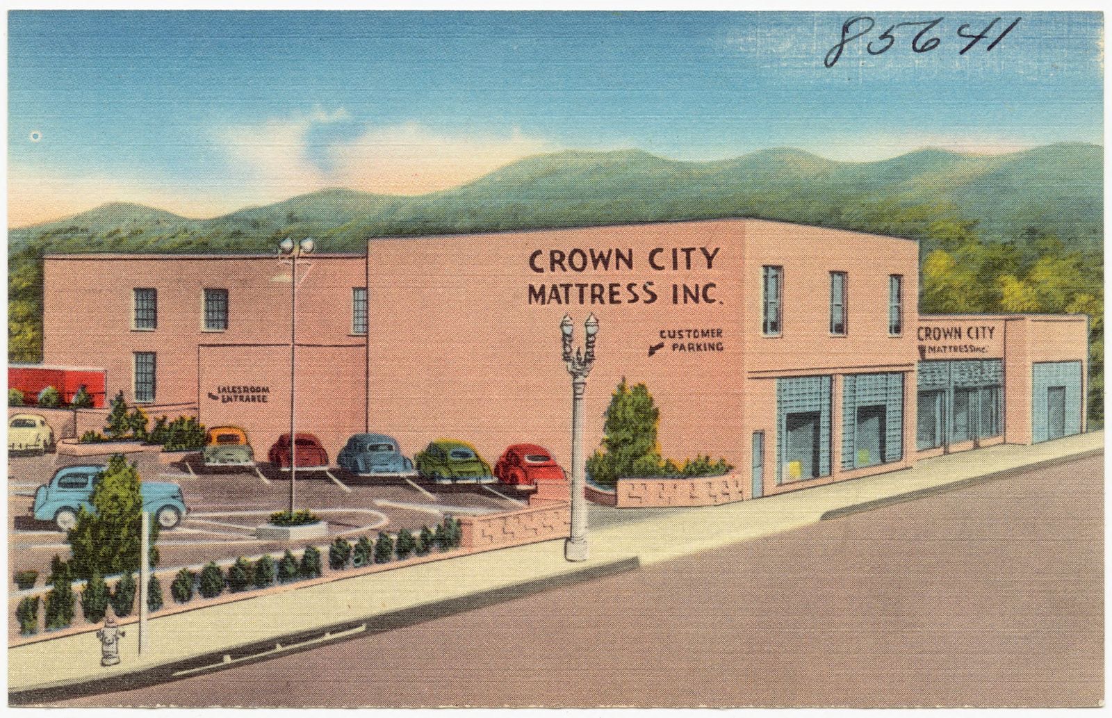 Crown City Mattress Inc., Boston Public Library - undated