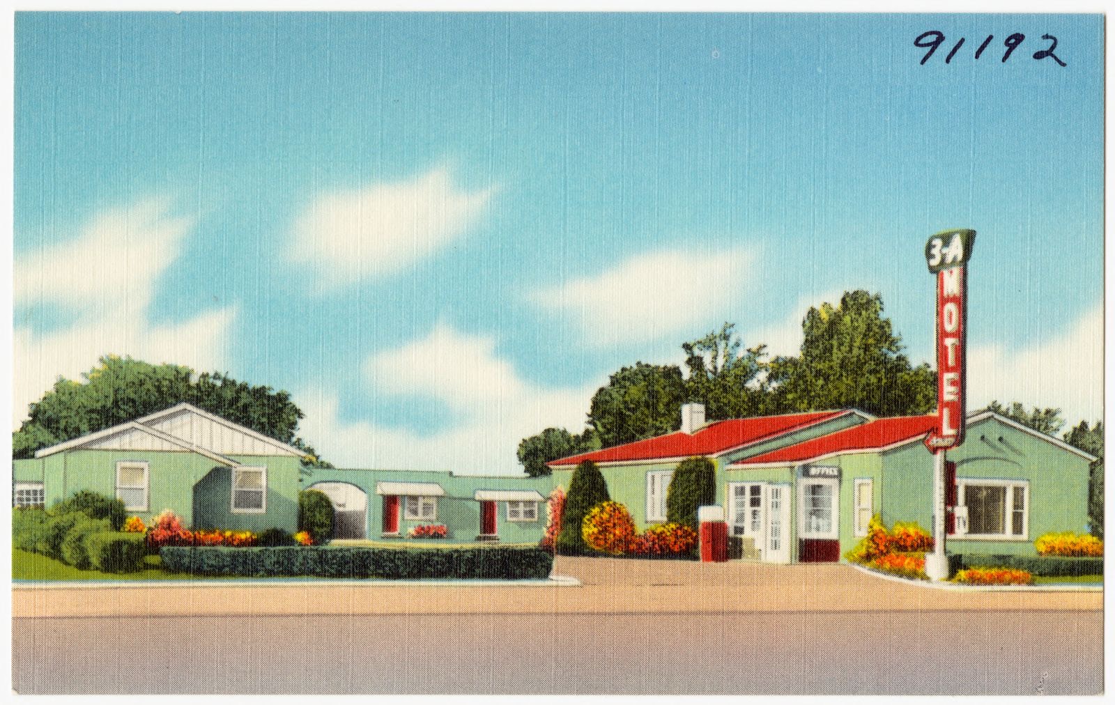 3 - A Motel, Boston Public Library - undated