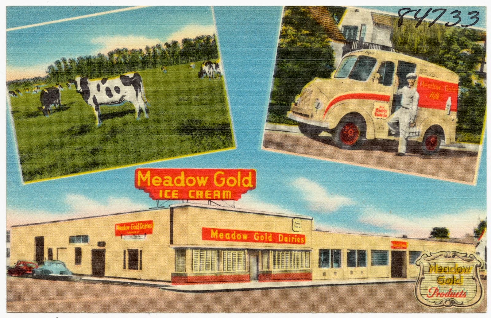 Meadow Gold Dairies, Boston Public Library - undated