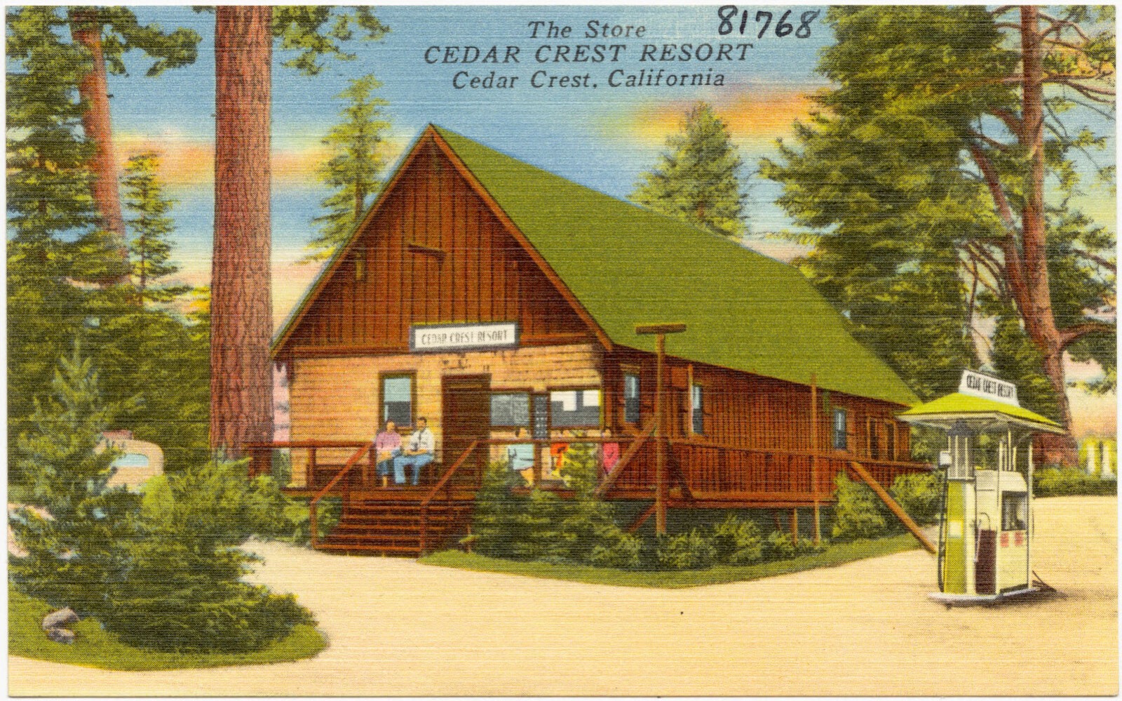 The Store, Cedar Crest Resort, Cedar Crest, California, Boston Public Library - undated