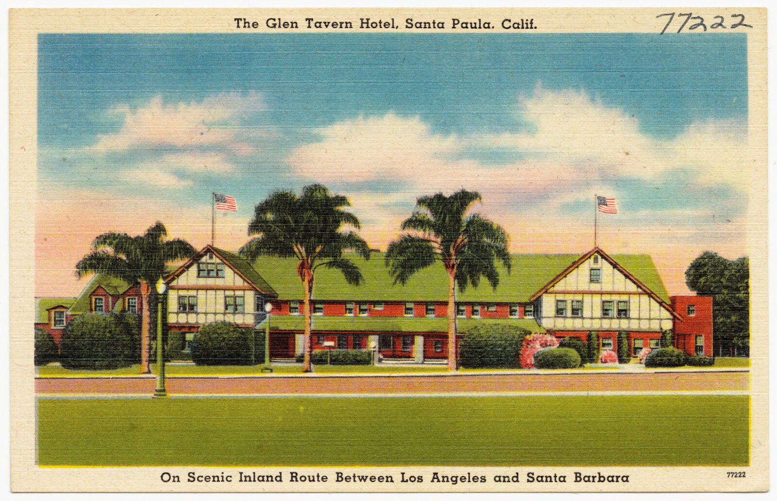 The Glen Tavern Hotel, Santa Paula, Calif., Boston Public Library - undated