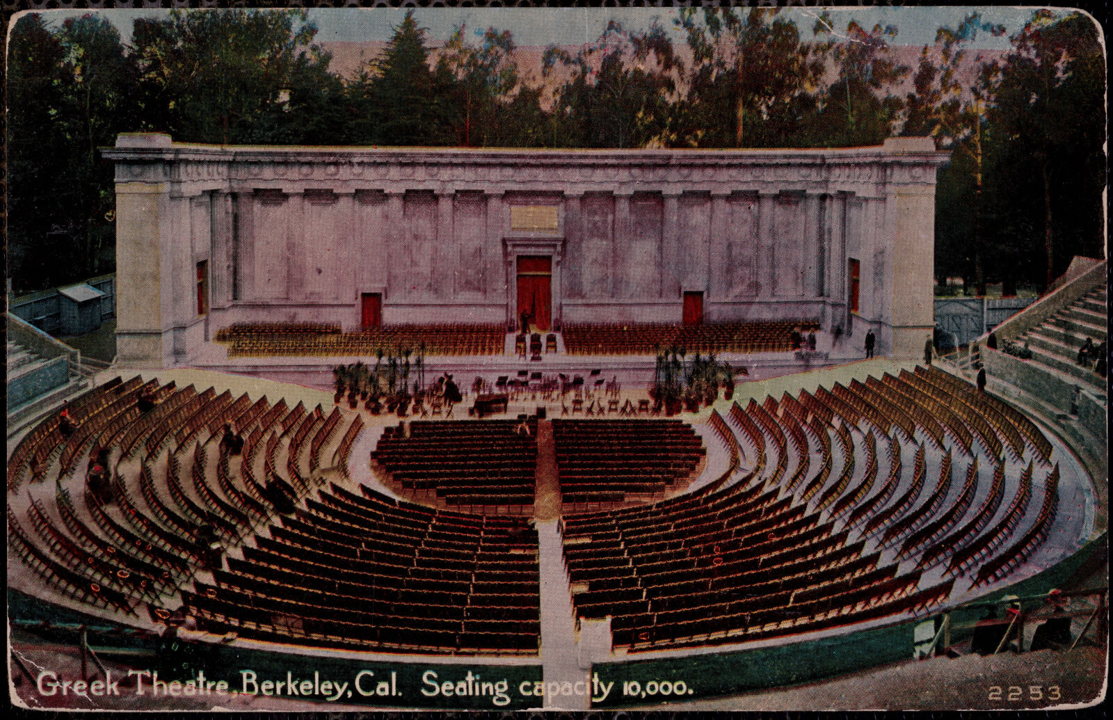 Greek Theatre, Berkeley, Cal. Seating capacity 10,000, Boston Public Library - undated