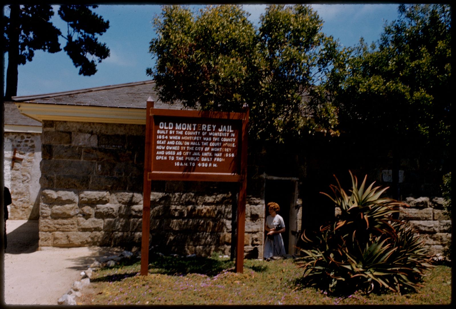 Old Monterey Jail, Monterey, California, Boston Public Library - undated