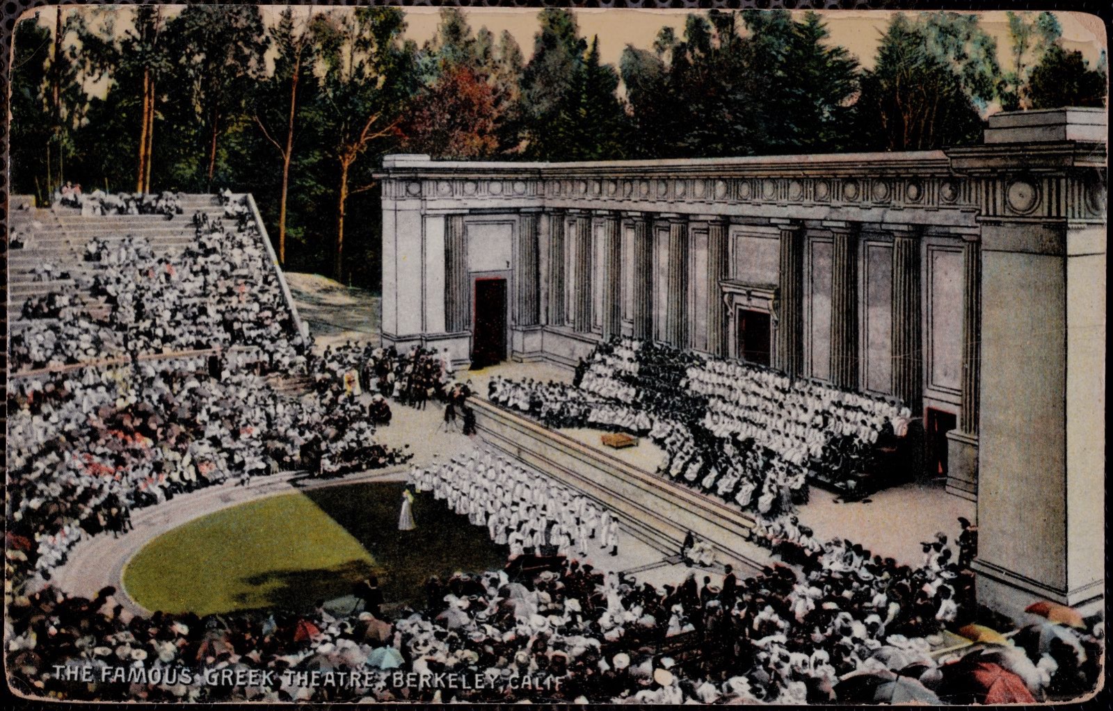 The famous Greek Theatre, Berkeley, Calif., Boston Public Library - undated