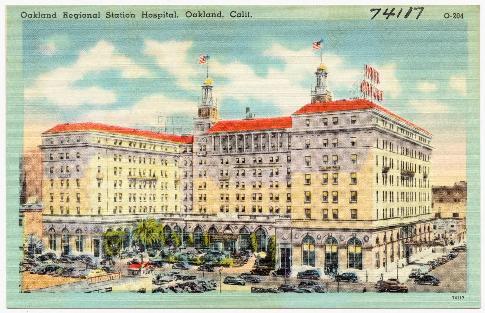 Oakland Regional Station Hospital, Oakland, Calif., Boston Public Library - undated