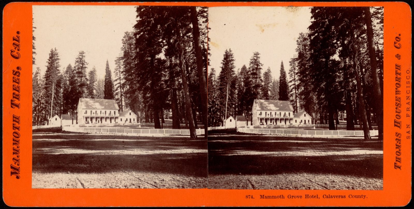 Mammoth Grove Hotel, Calaveras County, Boston Public Library - undated