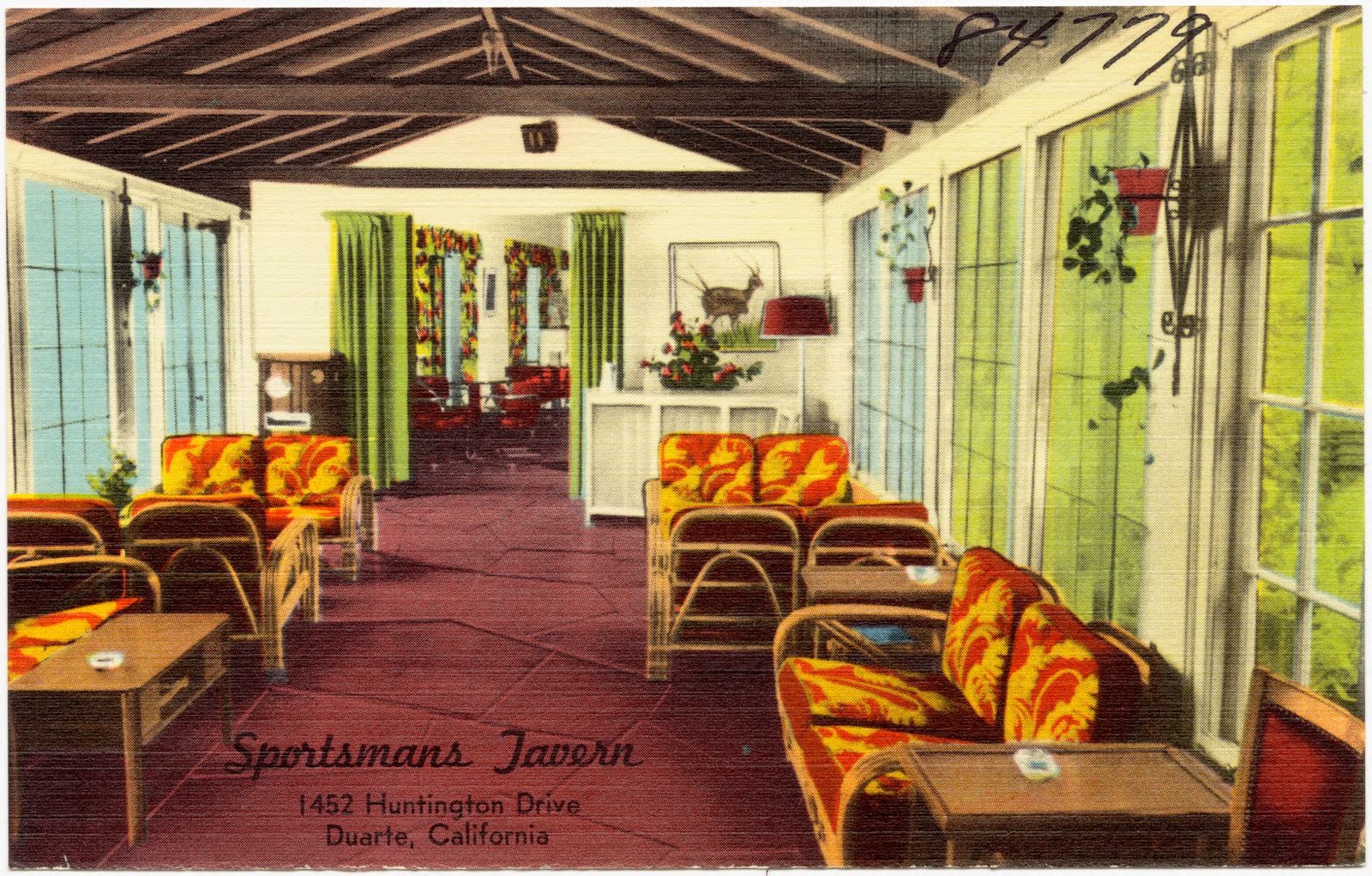Sportsmans Tavern, 1452 Huntington Drive, Duarte, California, Boston Public Library - undated