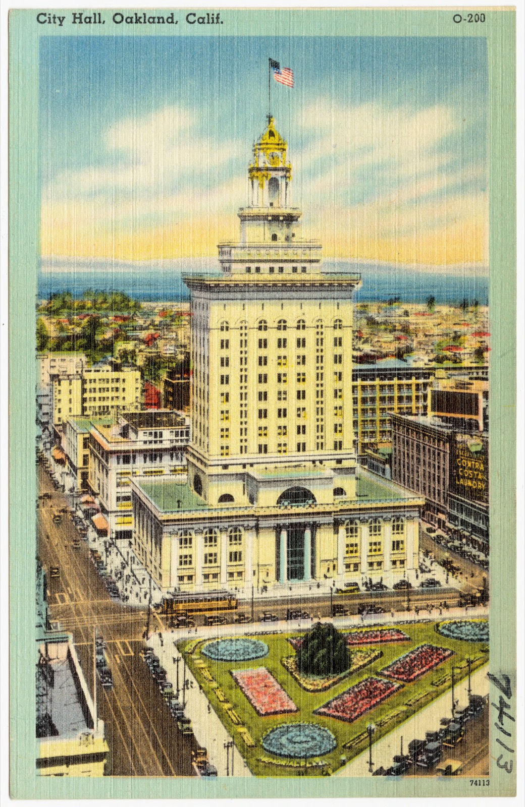 City Hall, Oakland, Calif., Boston Public Library - undated