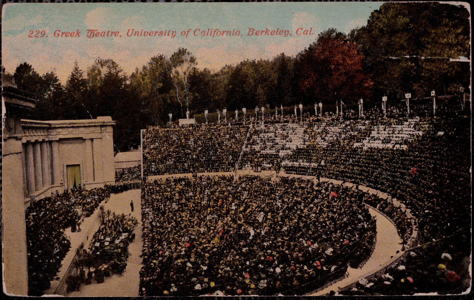 Greek Theatre, University of California, Berkeley, Cal, Boston Public Library - undated