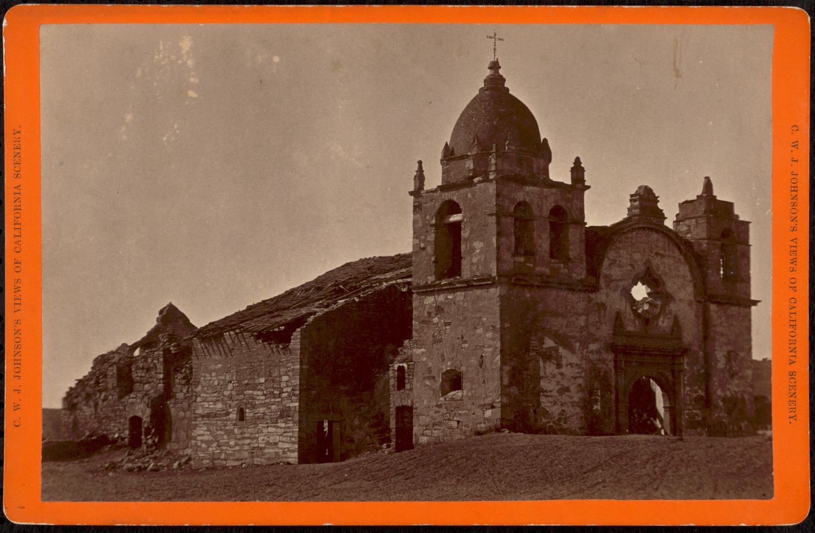 Mission San Carlos Borromeo de Carmelo, Boston Public Library - undated
