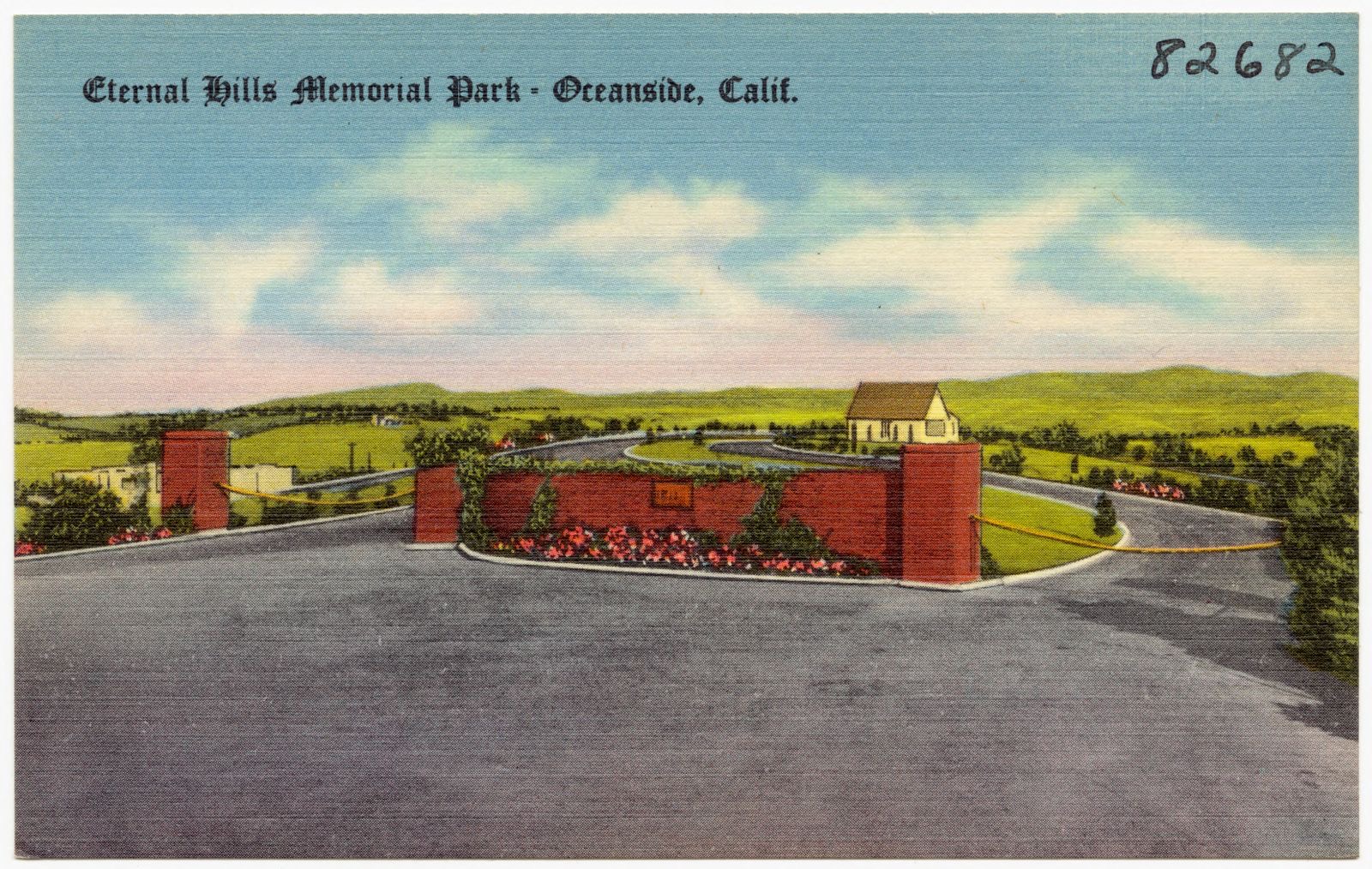 Eternal Hills Memorial Park. Oceanside, Calif., Boston Public Library - undated