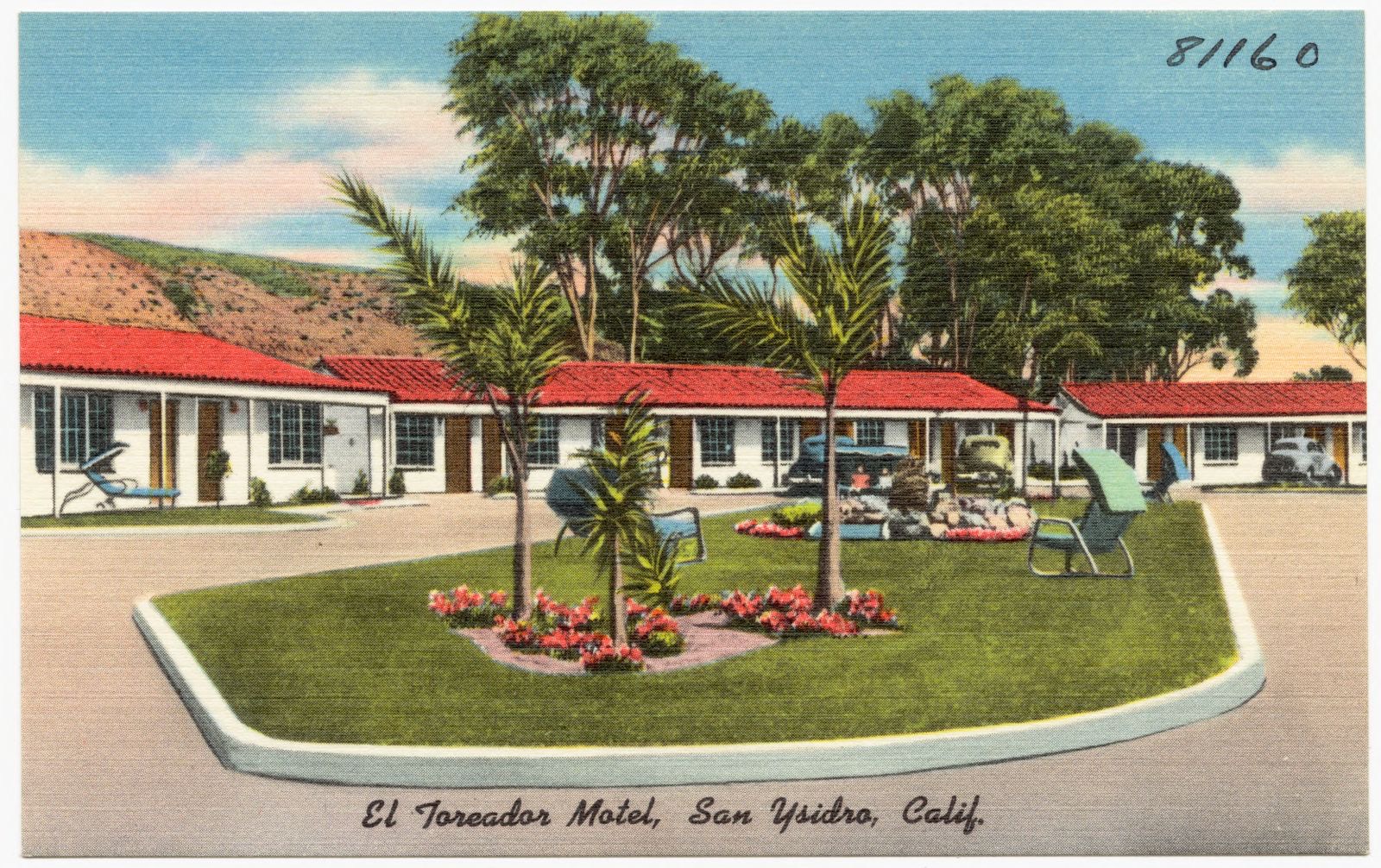 El Toreador Motel, San Ysidro, Calif., Boston Public Library - undated