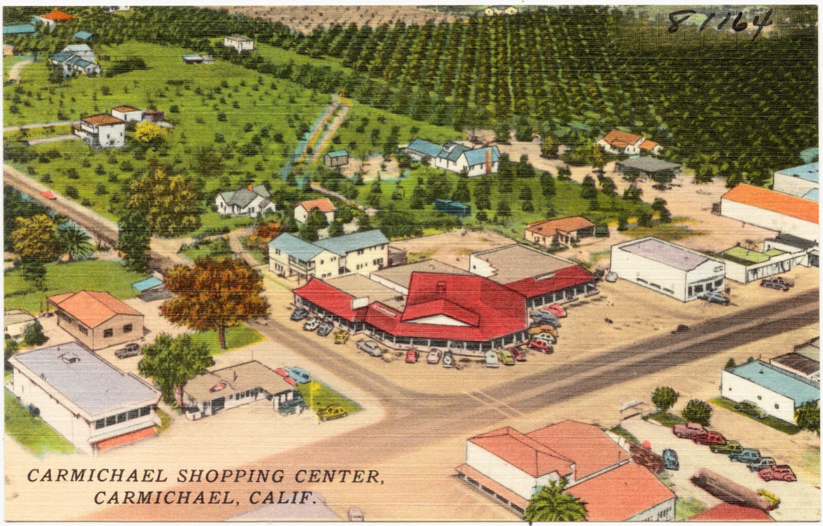 Carmichael Shopping Center, Carmichael, Calif., Boston Public Library - undated