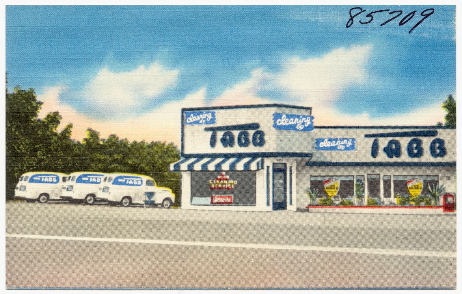 Cleaning by Tabb, 14803 Ventura Blvd., Sherman Oaks, California, Boston Public Library - undated