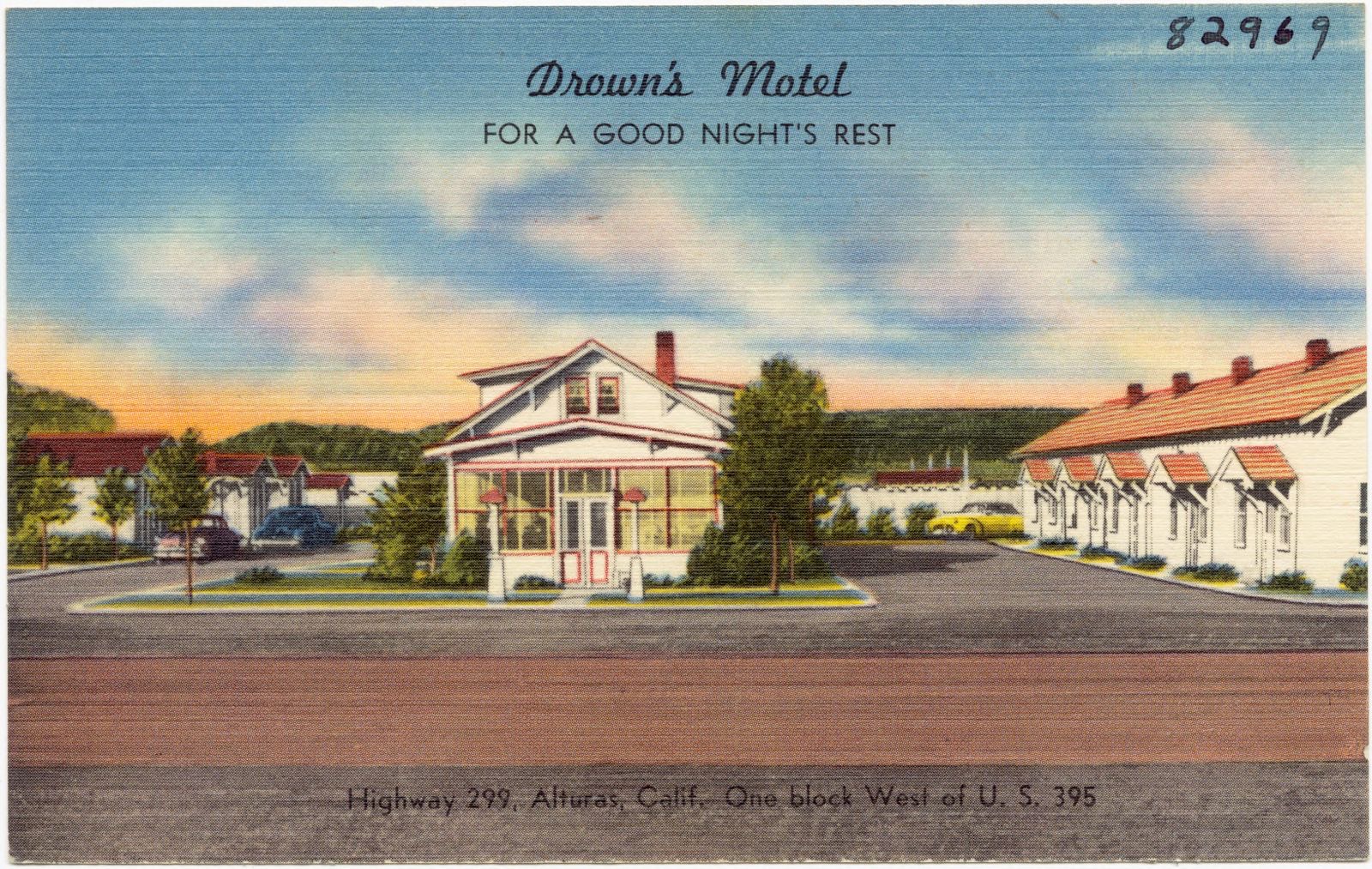 Drown's Motel, Boston Public Library - undated